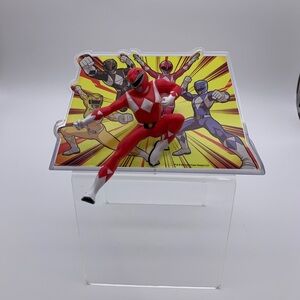 Mighty Morphin Power Rangers 2Pc Cake Topper Figure And Decorative Theme